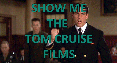 Random Tom Cruise Netflix Movie Button