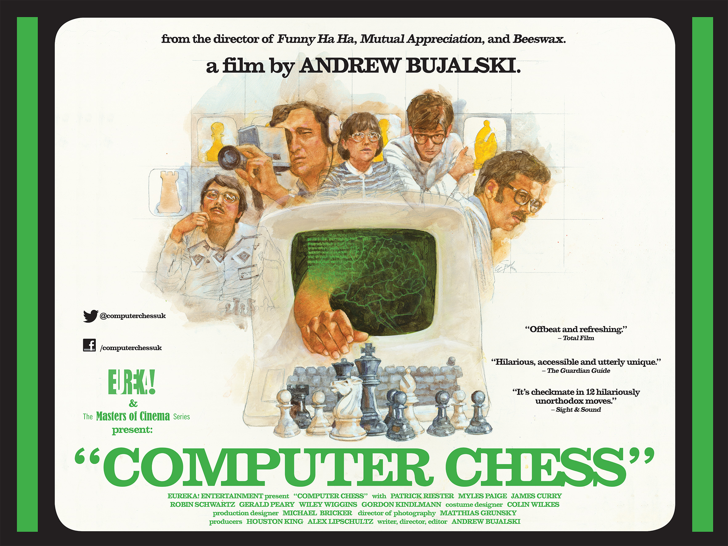Computer Chess poster - Cliff Spohn - win - competition