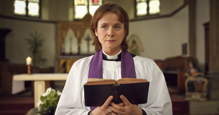 Programme Name: A Song For Jenny - TX: n/a - Episode: n/a (No. 1) - Picture Shows:  Julie Nicholson (EMILY WATSON) - (C) BBC - Photographer: Robert Viglasky