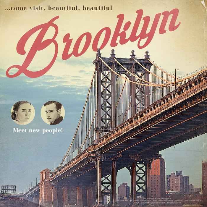 Brooklyn retro poster