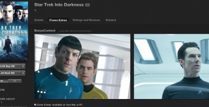Star Trek Into Darkness iTunes Extras