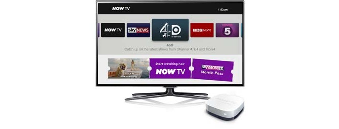 4oD app launches on Sky NOW TV box