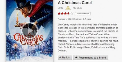 a christmas carol 2009 - netflix - film review