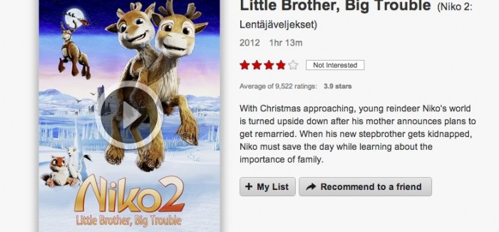 VOD film review: Niko 2: Little Brother, Big Trouble