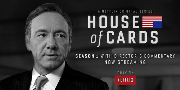 House of Cards director’s commentary added exclusively to Netflix UK