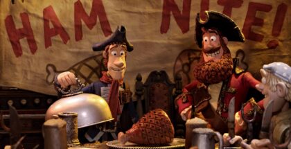 Darwin (voiced by David Tennant), Pirate Captain (voiced by Hugh Grant) and in THE PIRATES! BAND OF MISFITS.