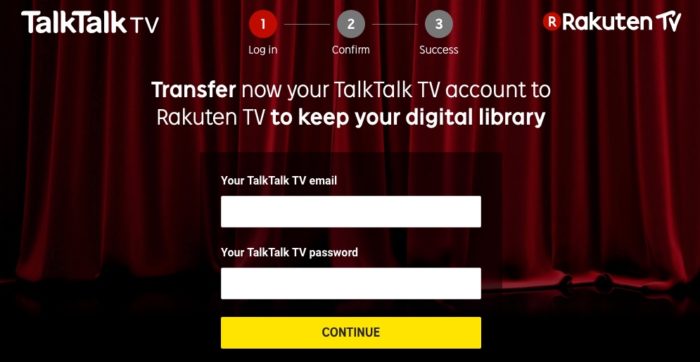 TalkTalk TV Store closes and moves to Rakuten TV