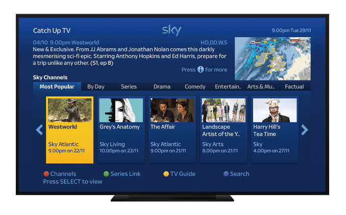 Sky+ makes binge-watching easier with new updates