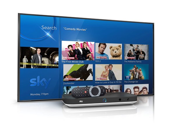 Sky Q adds voice search
