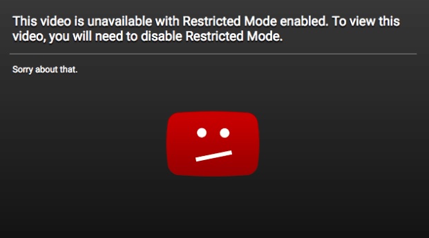 YouTube adds 12 milllion videos to Restricted Mode