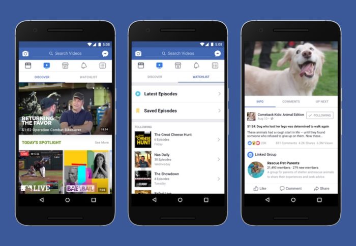 Watch: Facebook takes on YouTube with new video platform
