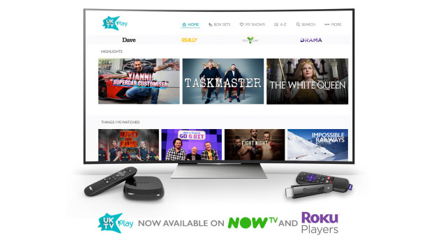 UKTV Play launches on Roku and NOW TV devices