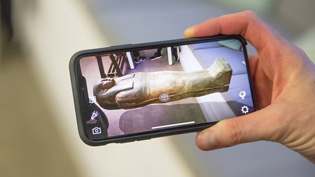 BBC launches its first augmented reality app with Civilisations AR
