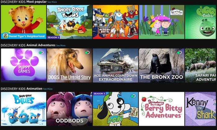 Amazon adds Discovery Kids to Prime Video Channels