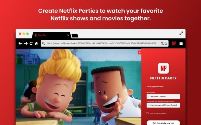 Netflix Party: The Chrome extension to combat self-isolation
