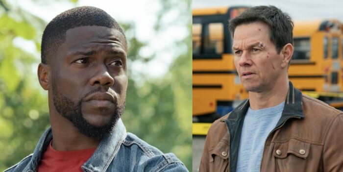 Mark Wahlberg and Kevin Hart take some Me Time at Netflix