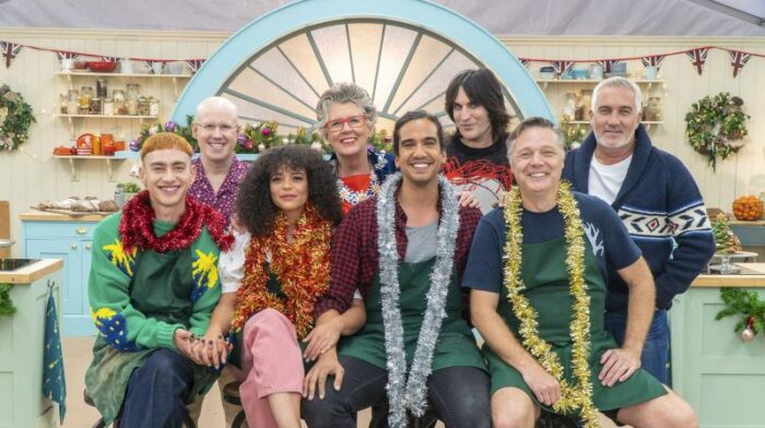 It’s a Sin cast reunite for Bake Off Christmas special